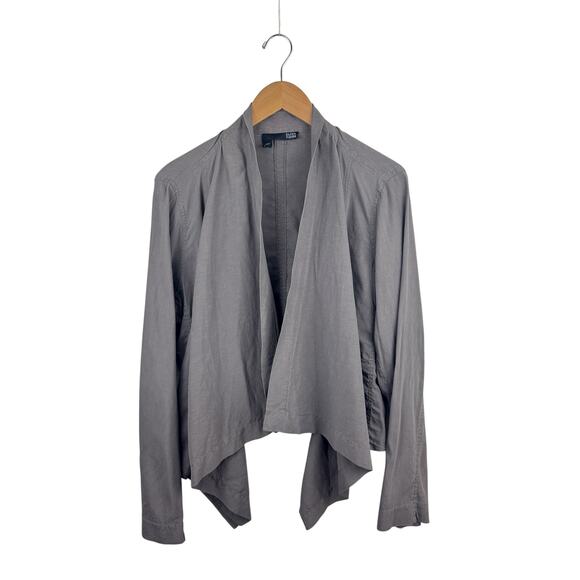 Eileen Fisher Linen-Blend Draped Jacket - Picture 1 of 7